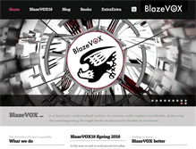 Tablet Screenshot of blazevox.org